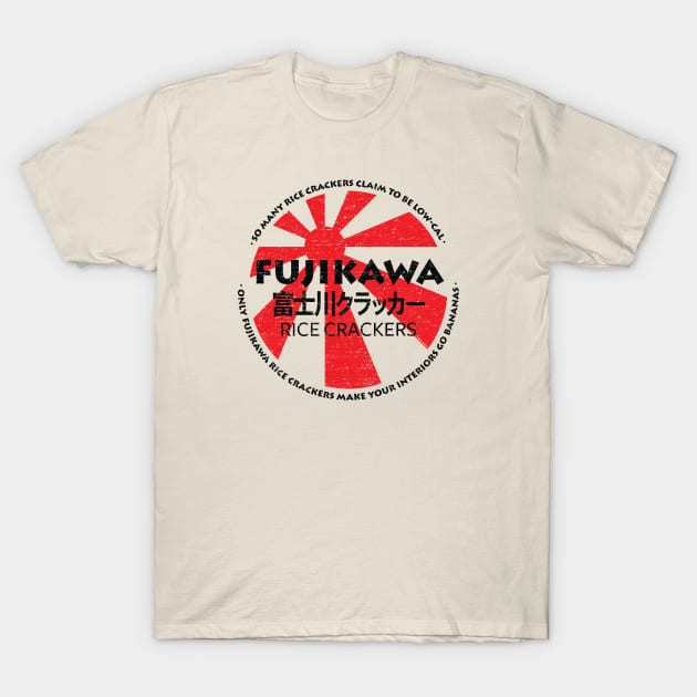 Fujikawa Rice Crackers (Black) [Rx-Tp] T-Shirt by Roufxis